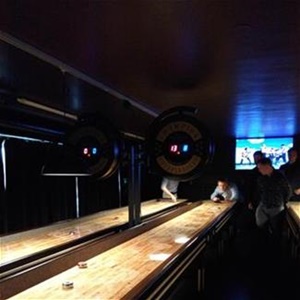 PSI ITIT Photo 2 Photo of shuffleboard at a PSI ITIT event